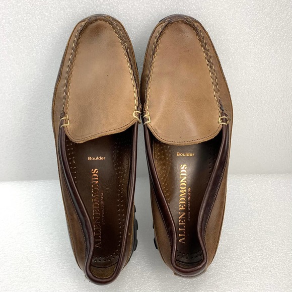 ALLEN EDMONDS Boulder Venetian Driving Moccasin Shoes - Men\'s 8.5 main image 11